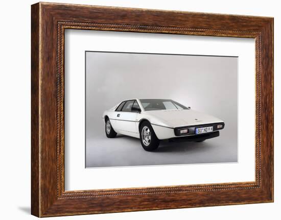 Lotus Esprit 1977 from the James Bond film The Spy Who Loved Me-Simon Clay-Framed Photographic Print