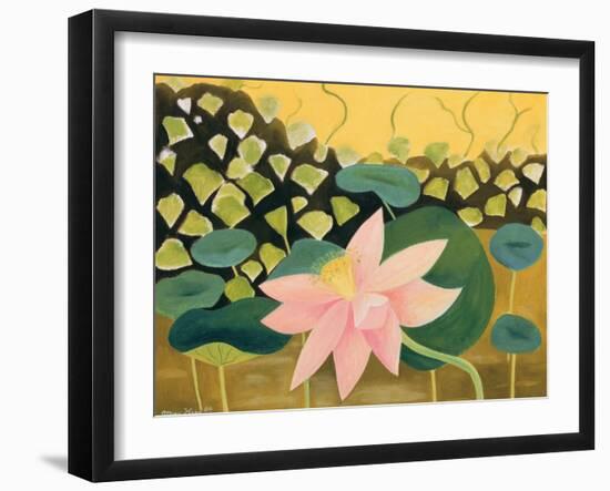 Lotus Flower, 1984-Marie Hugo-Framed Giclee Print