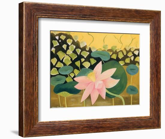 Lotus Flower, 1984-Marie Hugo-Framed Giclee Print