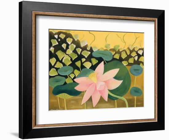 Lotus Flower, 1984-Marie Hugo-Framed Giclee Print