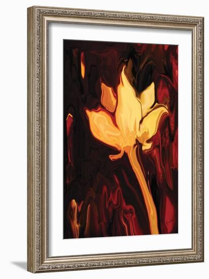 Lotus Flower-Rabi Khan-Framed Art Print