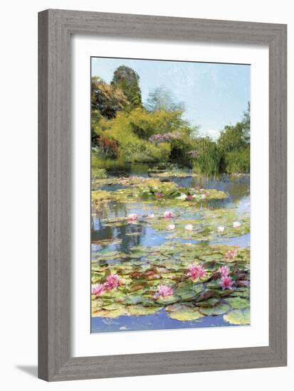 Lotus Lagoon-Tania Bello-Framed Giclee Print