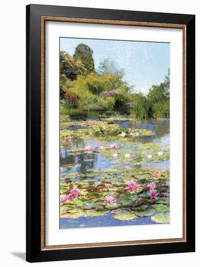 Lotus Lagoon-Tania Bello-Framed Giclee Print