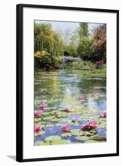 Lotus Lake-Tania Bello-Framed Giclee Print