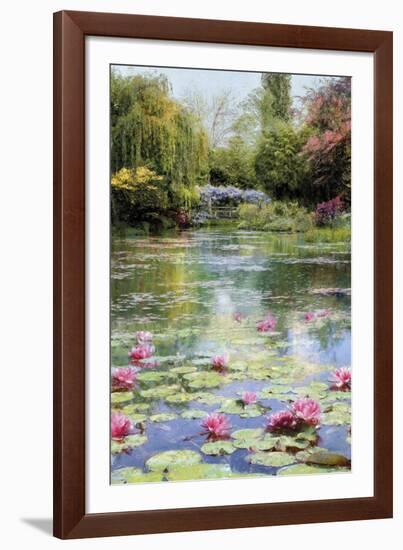 Lotus Lake-Tania Bello-Framed Giclee Print