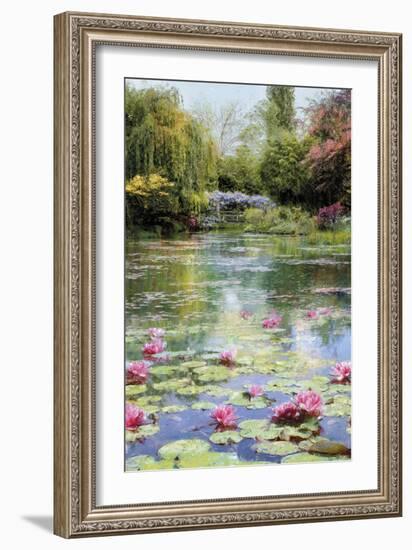 Lotus Lake-Tania Bello-Framed Giclee Print