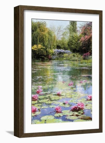 Lotus Lake-Tania Bello-Framed Giclee Print