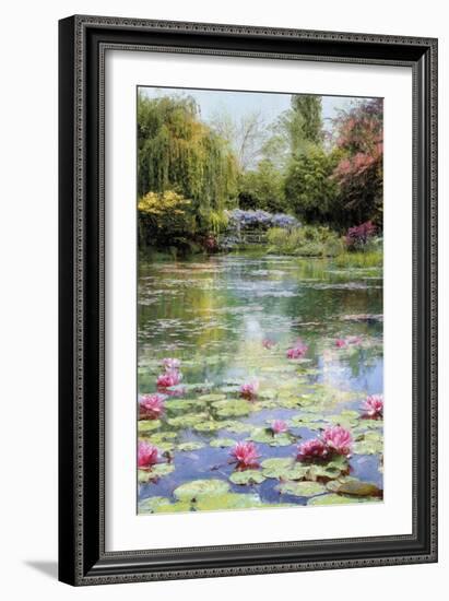 Lotus Lake-Tania Bello-Framed Giclee Print