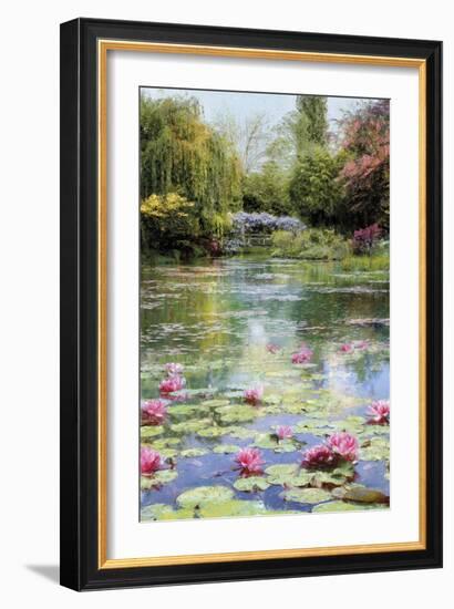 Lotus Lake-Tania Bello-Framed Giclee Print