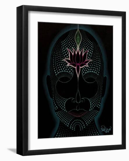 Lotus Mind-Jeff Sullivan-Framed Giclee Print