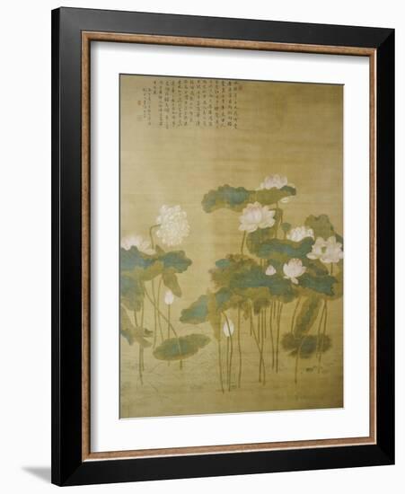 Lotus Pond, 1726-Hua Yan-Framed Giclee Print