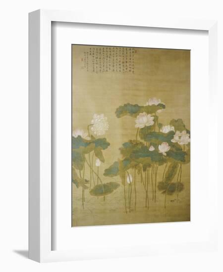 Lotus Pond, 1726-Hua Yan-Framed Giclee Print