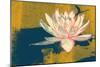 Lotus Pop (Mustard)-null-Mounted Art Print