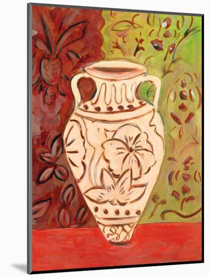 Lotus Pot II-Joyce Lieberman-Mounted Art Print