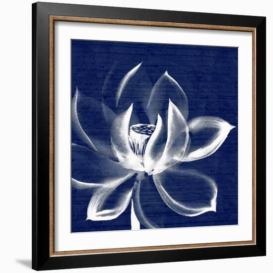 Lotus Shibori-Meili Van Andel-Framed Art Print