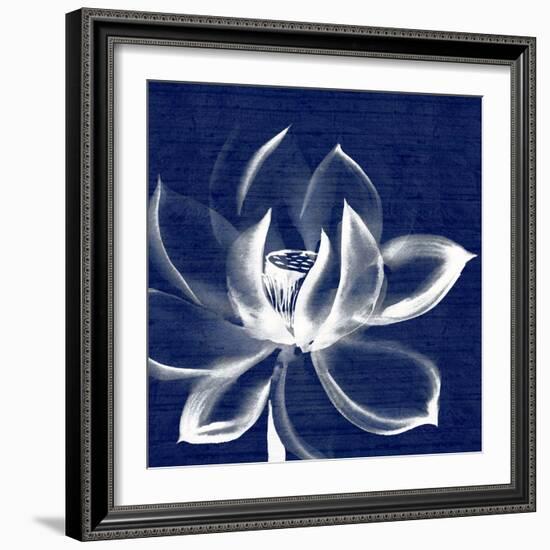 Lotus Shibori-Meili Van Andel-Framed Art Print