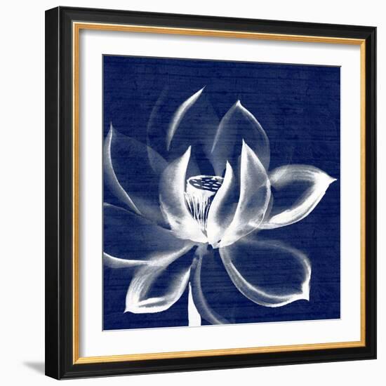 Lotus Shibori-Meili Van Andel-Framed Art Print