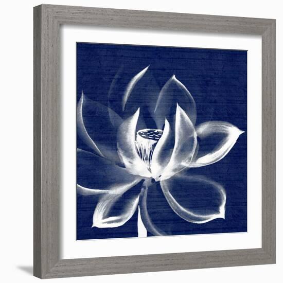 Lotus Shibori-Meili Van Andel-Framed Premium Giclee Print