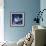 Lotus Shibori-Meili Van Andel-Framed Premium Giclee Print displayed on a wall