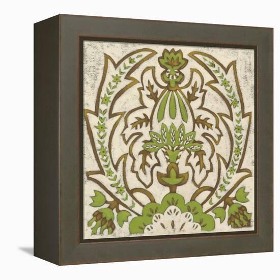 Lotus Tapestry II-Chariklia Zarris-Framed Stretched Canvas