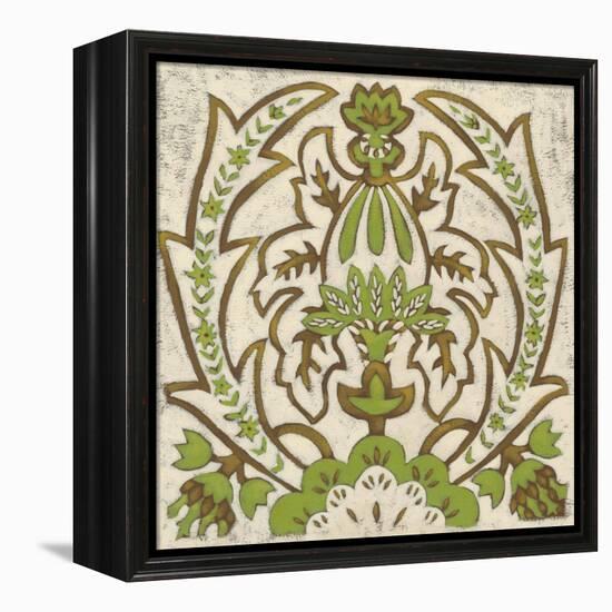 Lotus Tapestry II-Chariklia Zarris-Framed Stretched Canvas