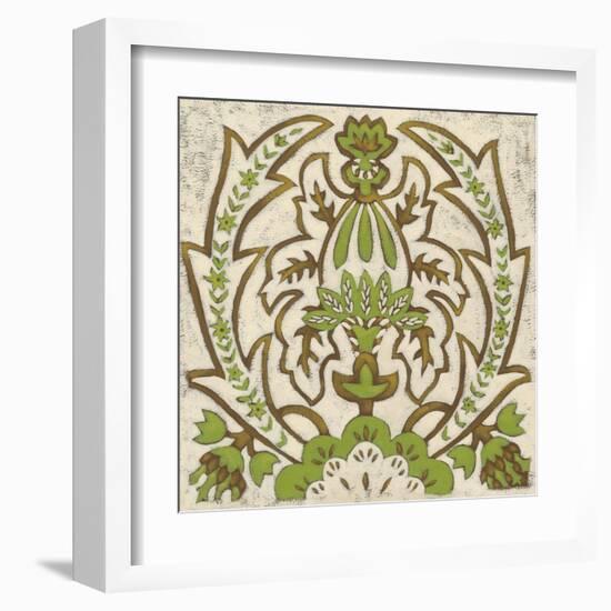 Lotus Tapestry II-Chariklia Zarris-Framed Art Print