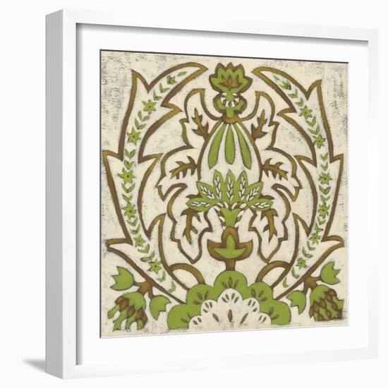 Lotus Tapestry II-Chariklia Zarris-Framed Art Print