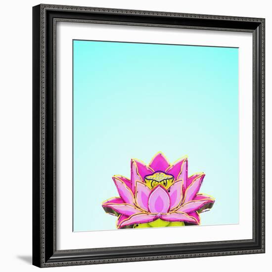 Lotus-Matt Crump-Framed Photographic Print