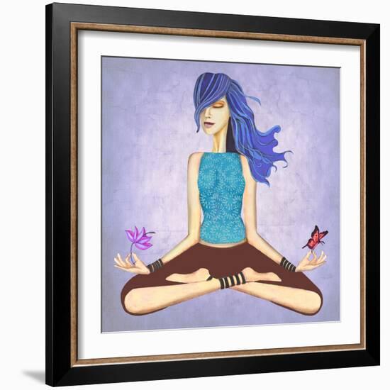 Lotus-Jami Goddess-Framed Premium Giclee Print