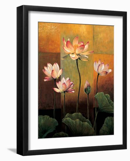 Lotus-Jill Deveraux-Framed Art Print