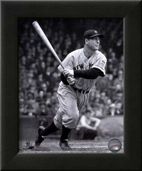 Lou Gehrig 1938 Action-null-Framed Photographic Print