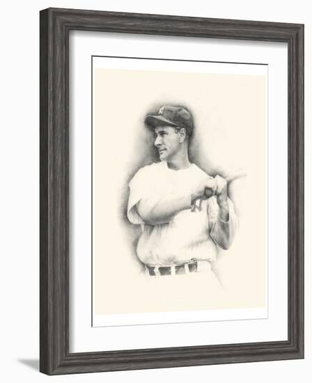 Lou Gehrig-Allen Friedlander-Framed Art Print