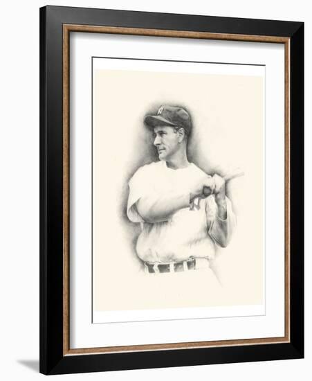 Lou Gehrig-Allen Friedlander-Framed Art Print