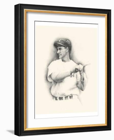 Lou Gehrig-Allen Friedlander-Framed Art Print