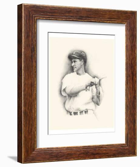 Lou Gehrig-Allen Friedlander-Framed Art Print