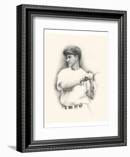 Lou Gehrig-Allen Friedlander-Framed Art Print