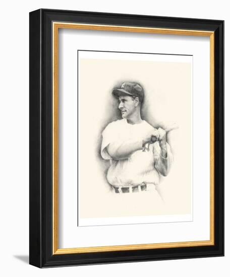 Lou Gehrig-Allen Friedlander-Framed Art Print