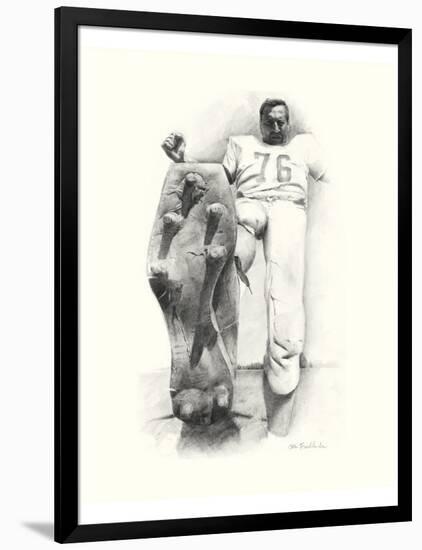 Lou Groza-Allen Friedlander-Framed Premium Giclee Print