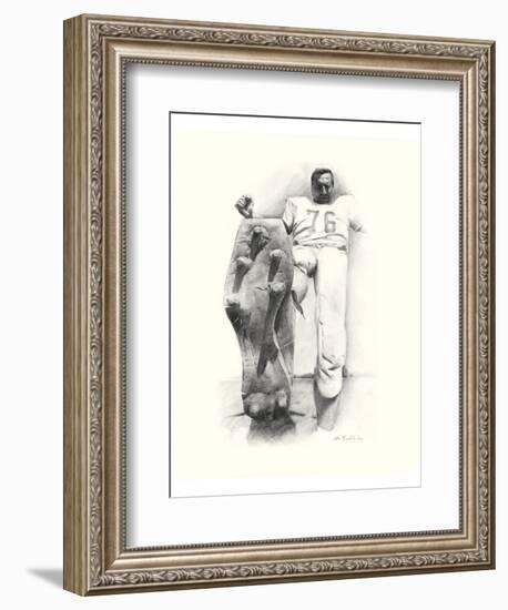 Lou Groza-Allen Friedlander-Framed Premium Giclee Print