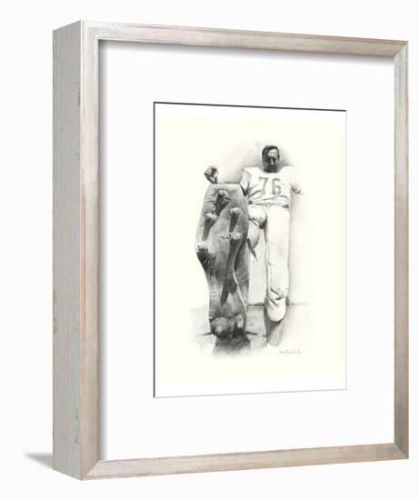 Lou Groza-Allen Friedlander-Framed Premium Giclee Print