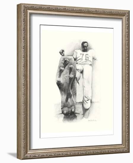 Lou Groza-Allen Friedlander-Framed Premium Giclee Print