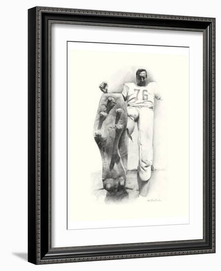 Lou Groza-Allen Friedlander-Framed Premium Giclee Print