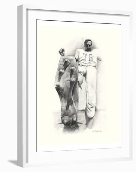 Lou Groza-Allen Friedlander-Framed Premium Giclee Print