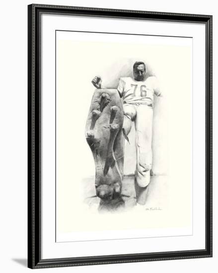 Lou Groza-Allen Friedlander-Framed Premium Giclee Print