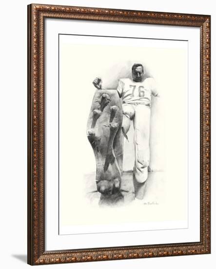 Lou Groza-Allen Friedlander-Framed Premium Giclee Print