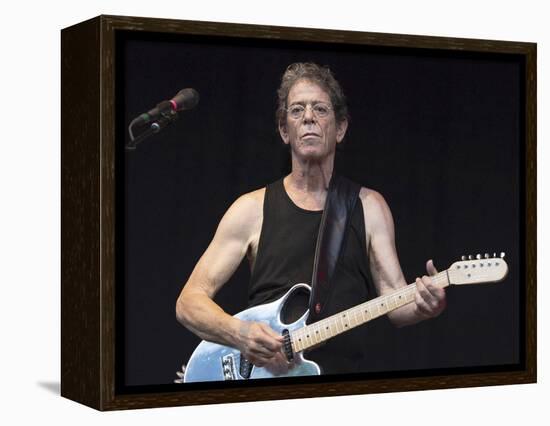 Lou Reed-null-Framed Stretched Canvas