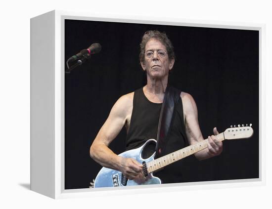 Lou Reed-null-Framed Stretched Canvas