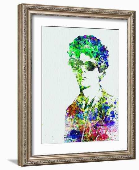 Lou Reed-Nelly Glenn-Framed Art Print