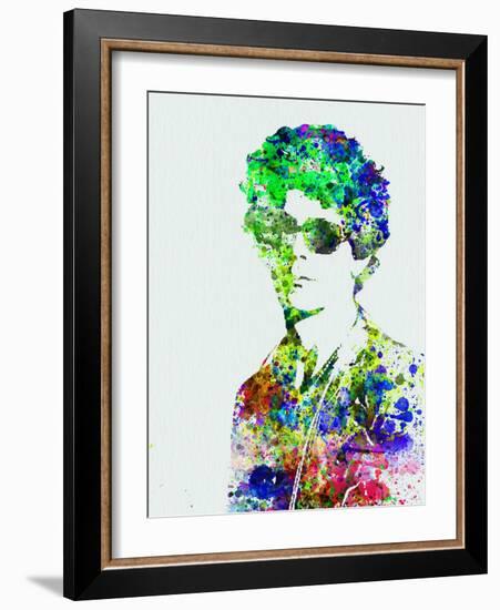 Lou Reed-Nelly Glenn-Framed Art Print