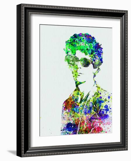 Lou Reed-Nelly Glenn-Framed Art Print